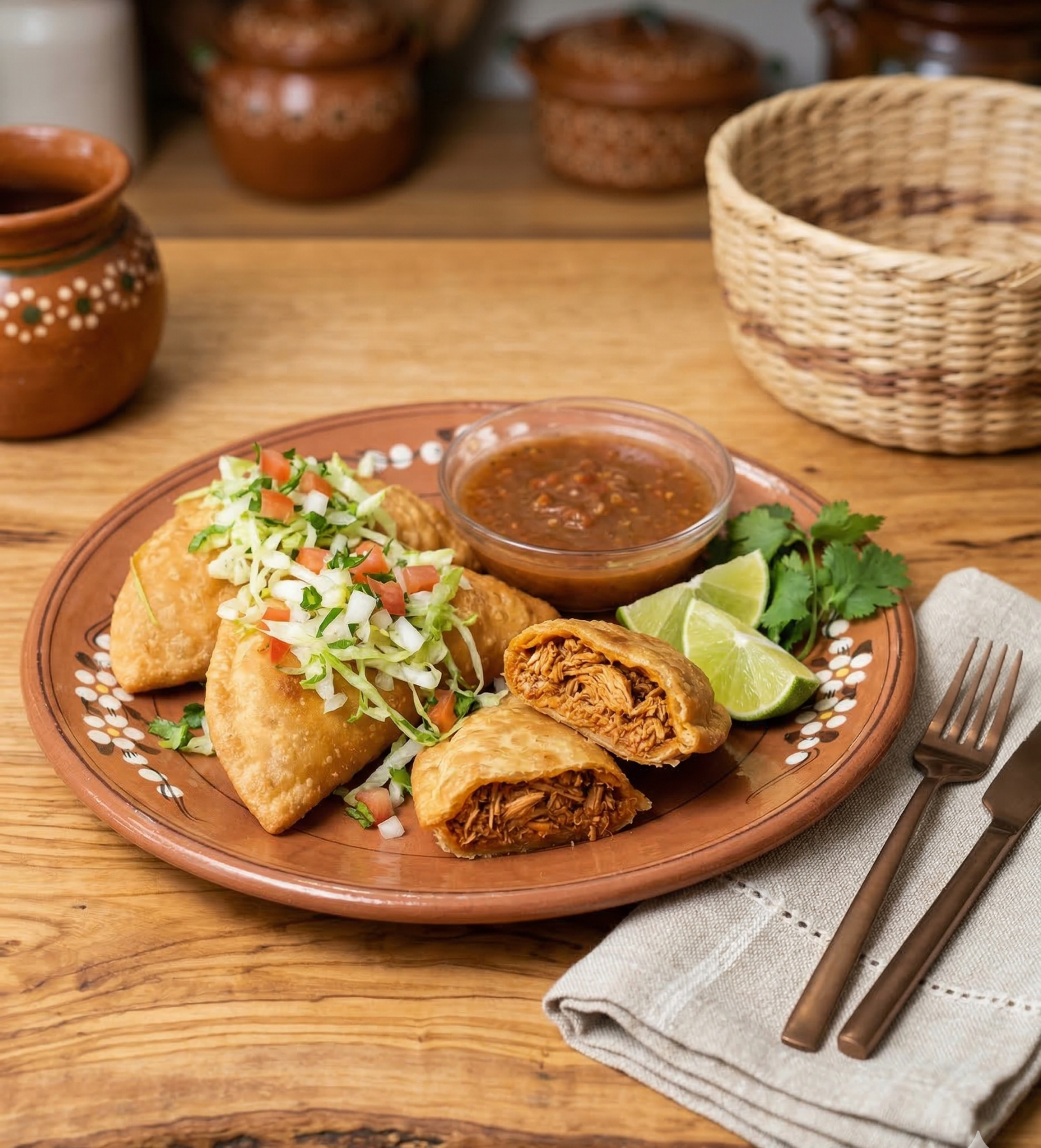 Tinga Empanada