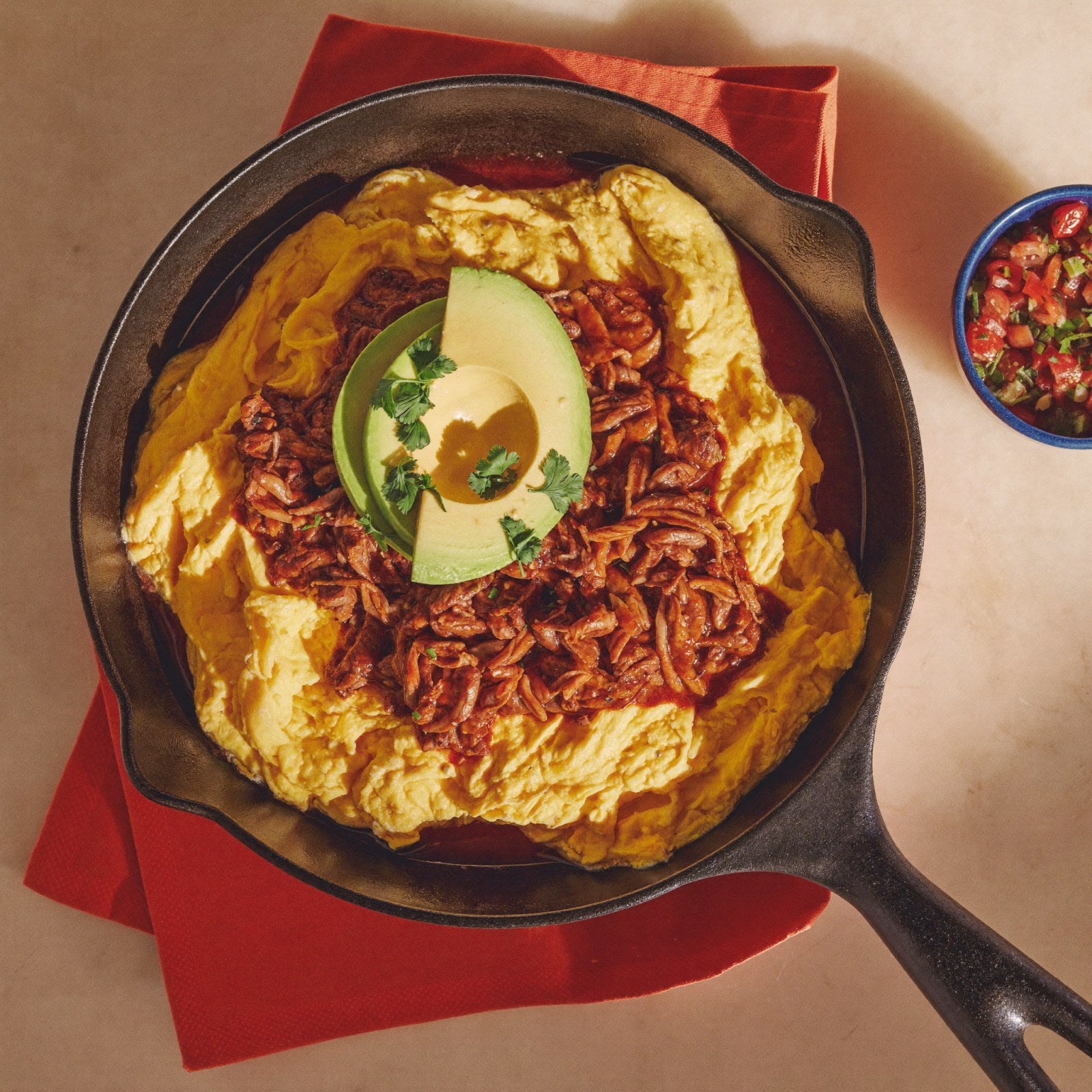 Chile Colorado Breakfast Scramble (Low-Carb)