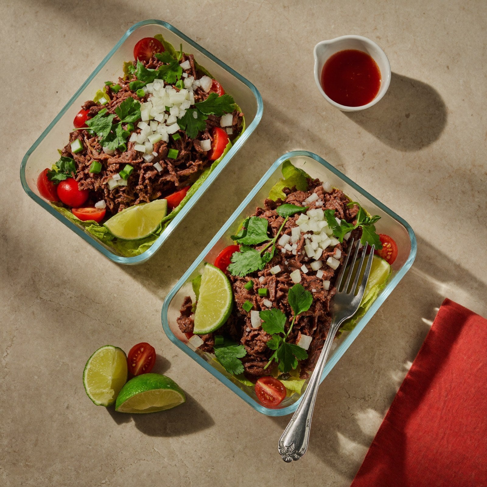 Birria Protein Taco Salad (5-Day Prep)