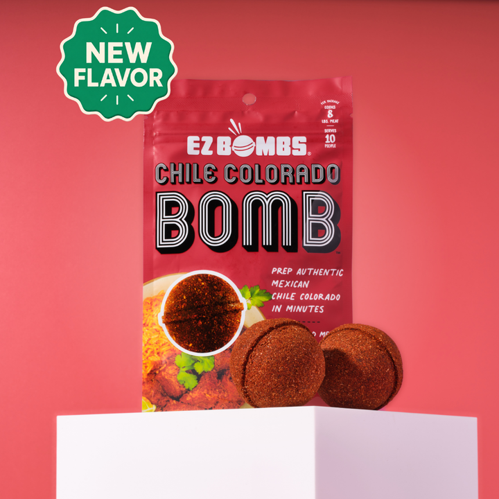 The Chile Colorado Bomb pack with two bombs