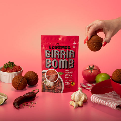 The Birria Bomb pack